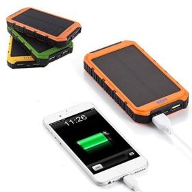 Roaming Solar Power Bank (Color: Black)