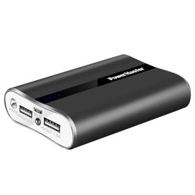 12000mAh Portable Charger /battery pack (Color: Black)