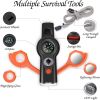 Outdoor Emergency Survival Whistle With Lanyard
