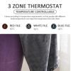 USB Winter  Protection Body Warmer Heated  Plush Blanket  Outdoor Office Home