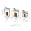 1pc Portable Plastic Food Storage Box