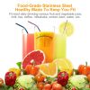10Pcs 8.5in reusable Steel Drinking Straws