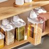 1pc Portable Plastic Food Storage Box