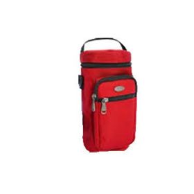 Tactical Molle Water Bottle Pouch (Color: Red)