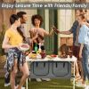 Adjustable Folding Table