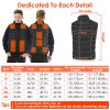 Heated Electric Jacket For Men Women