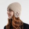 Unisex Knitted Beanie Hat Set