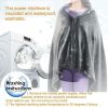 USB Winter  Protection Body Warmer Heated  Plush Blanket  Outdoor Office Home