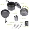 Outdoor pots and pans set