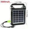 1pc Portable 6V Rechargeable Solar Panel