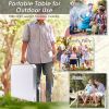 Adjustable Folding Table