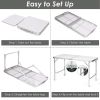Adjustable Folding Table