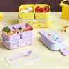Double-Layer Bento Lunch Box