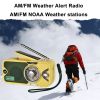 3600mAh Emergency Crank &NOAA Weather Radio