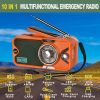 3600mAh Emergency Crank &NOAA Weather Radio