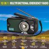 3600mAh Emergency Crank &NOAA Weather Radio